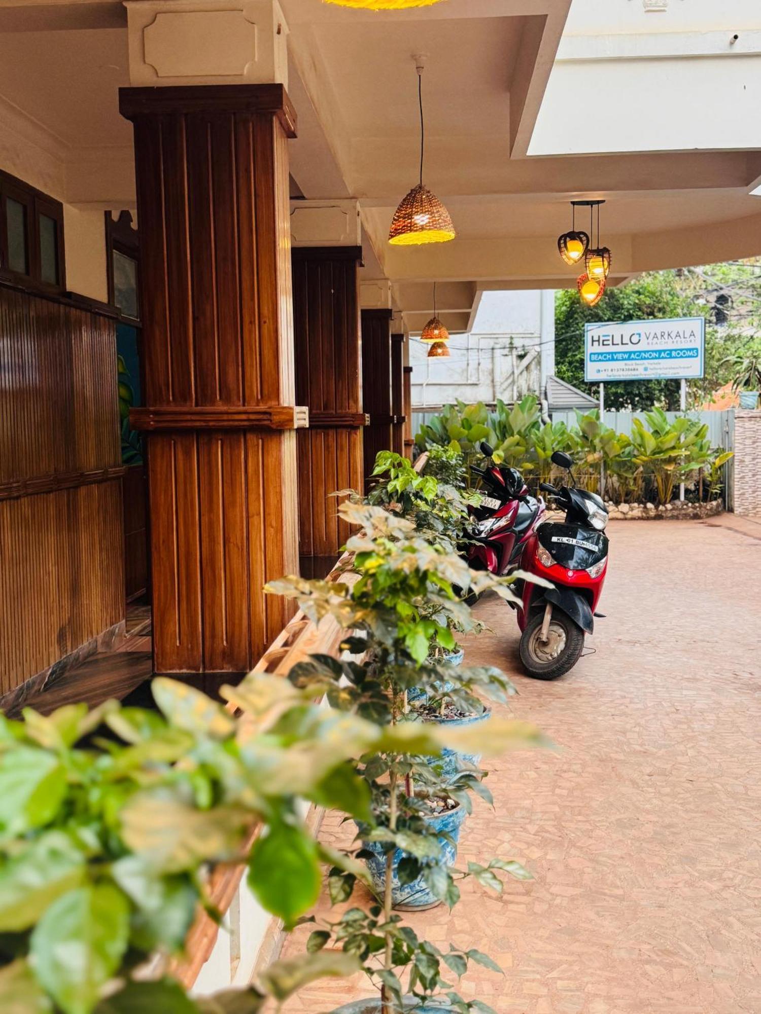 Beach View Balcony Resort By Hello Varkala Bagian luar foto