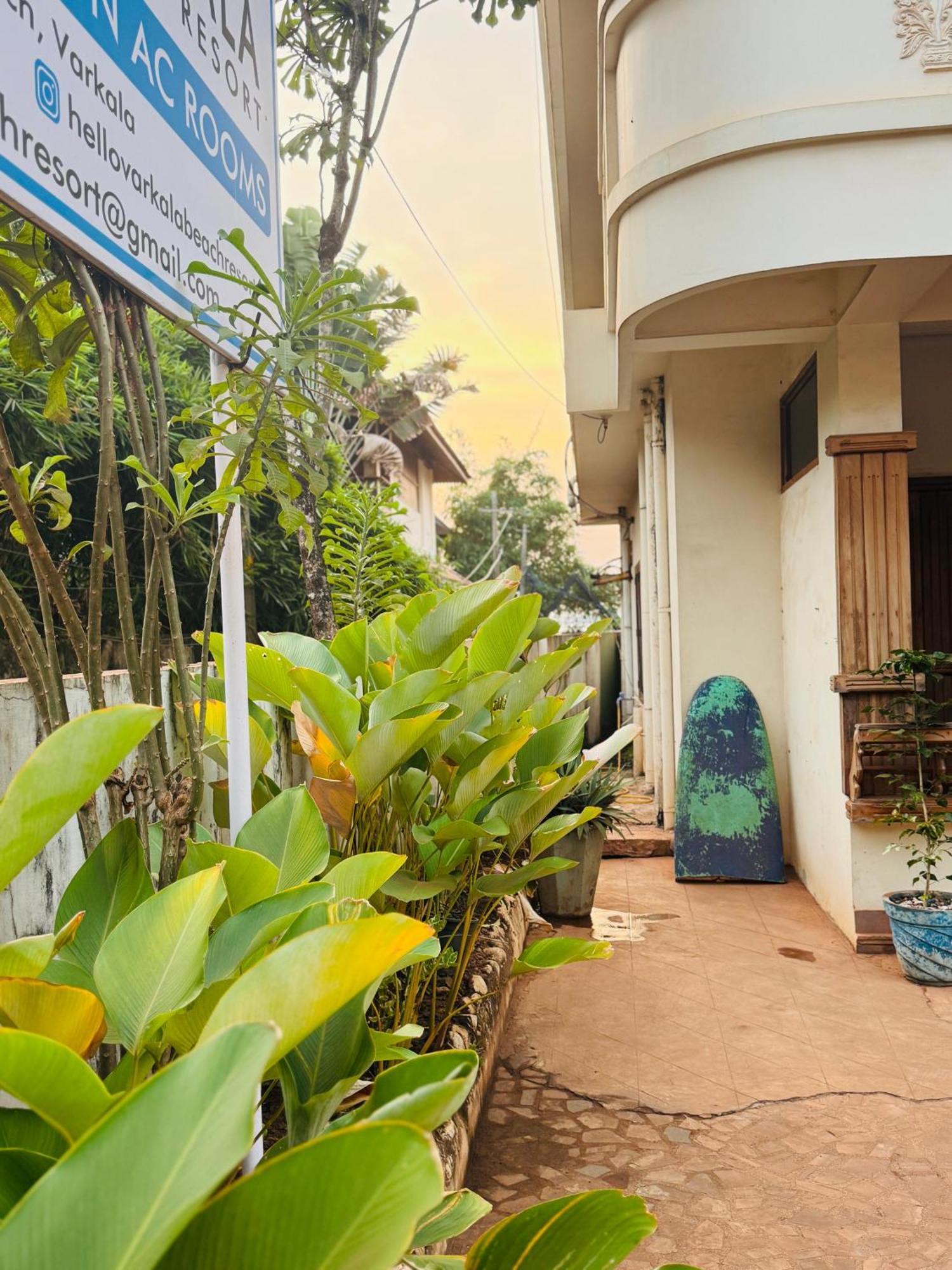 Beach View Balcony Resort By Hello Varkala Bagian luar foto