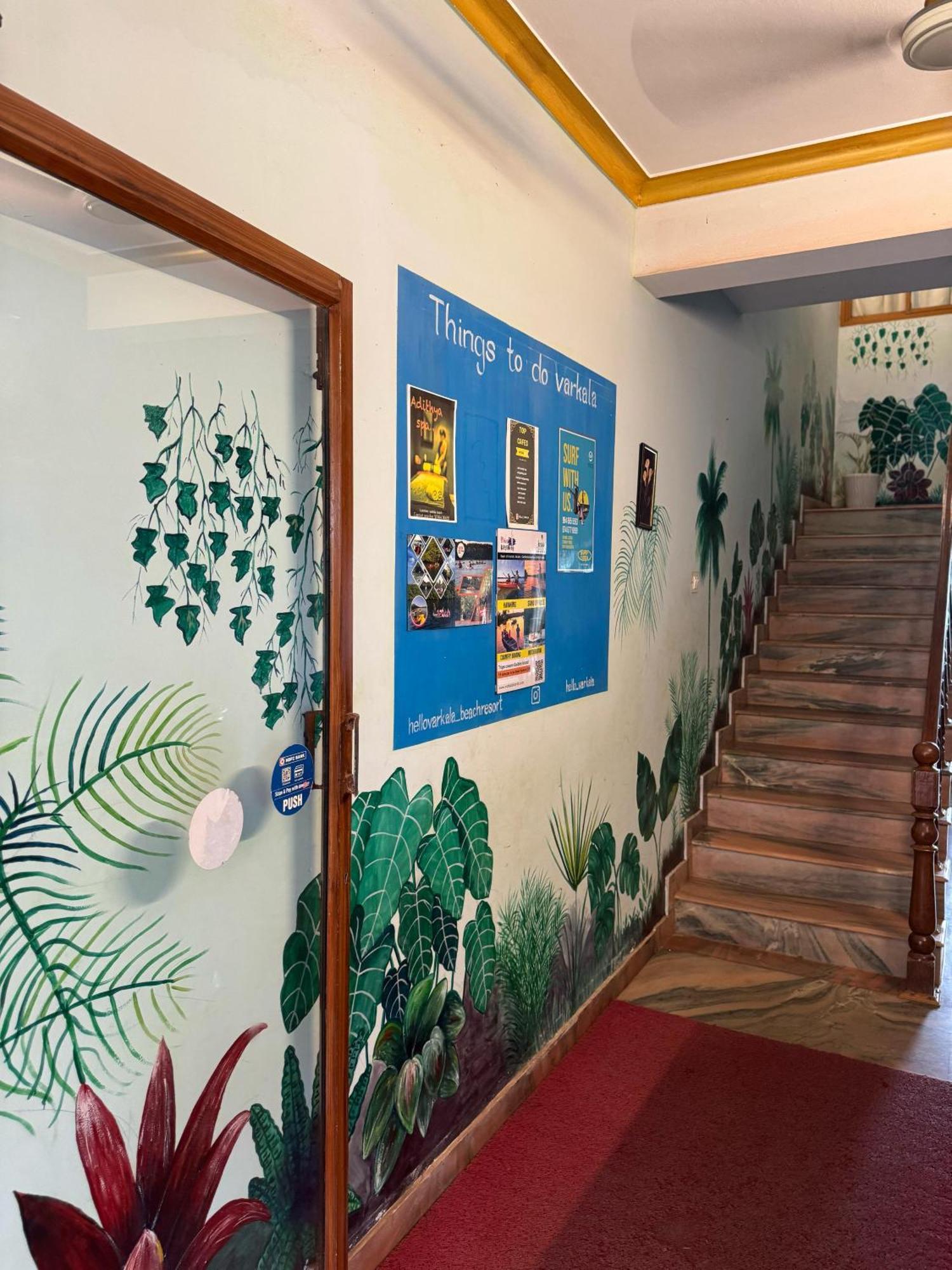 Beach View Balcony Resort By Hello Varkala Bagian luar foto