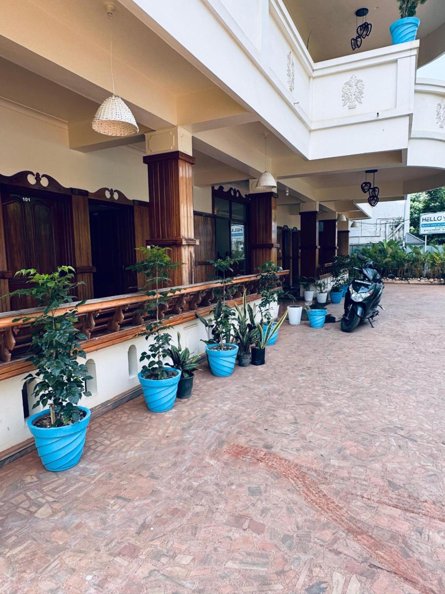 Beach View Balcony Resort By Hello Varkala Bagian luar foto