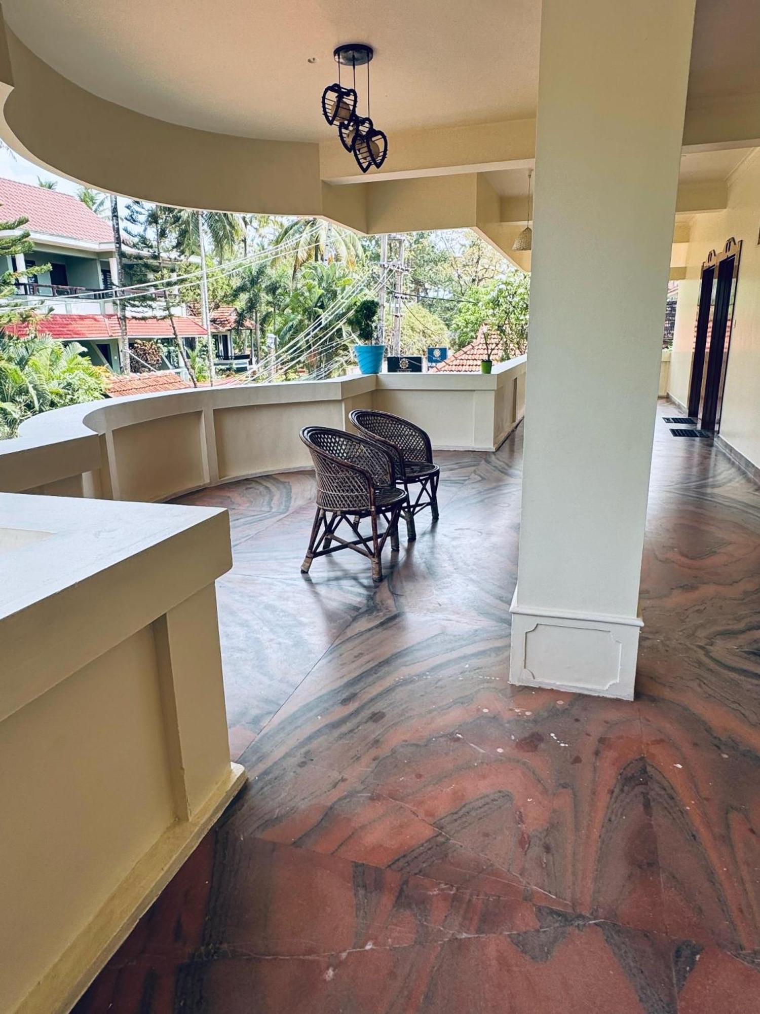 Beach View Balcony Resort By Hello Varkala Bagian luar foto